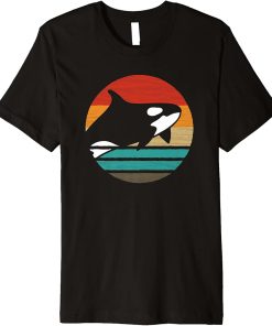 Orca Retro Style Vintage Premium T-Shirt