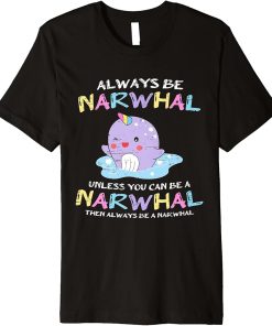 Narwhals Unicorns Of The Sea - Orca Narwhal Premium T-Shirt