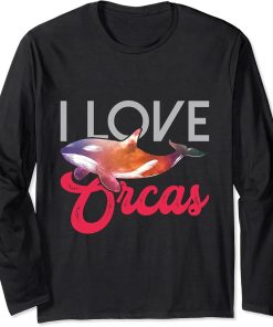 Sea Creature Ocean Animal Orca Long Sleeve T-Shirt